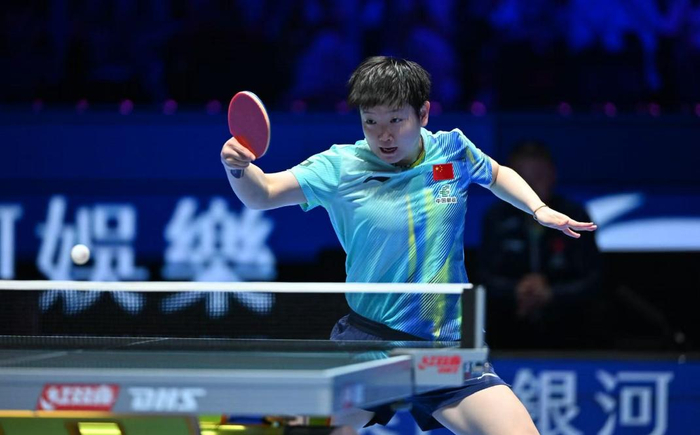 澳门乒乓球世界杯半决赛对阵出炉：孙颖莎险胜