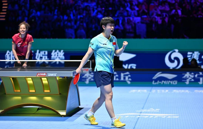 澳门乒乓球世界杯半决赛对阵出炉：孙颖莎险胜