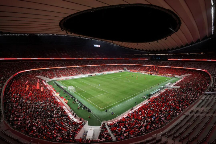 西安国际足球中心承办U23四国赛与陕西联合首秀