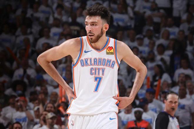 切特砍30+14+5助率雷霆大胜快船 或冲击最佳三阵